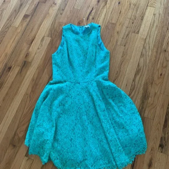 shoshanna green lace dress Shoshanna main image 1